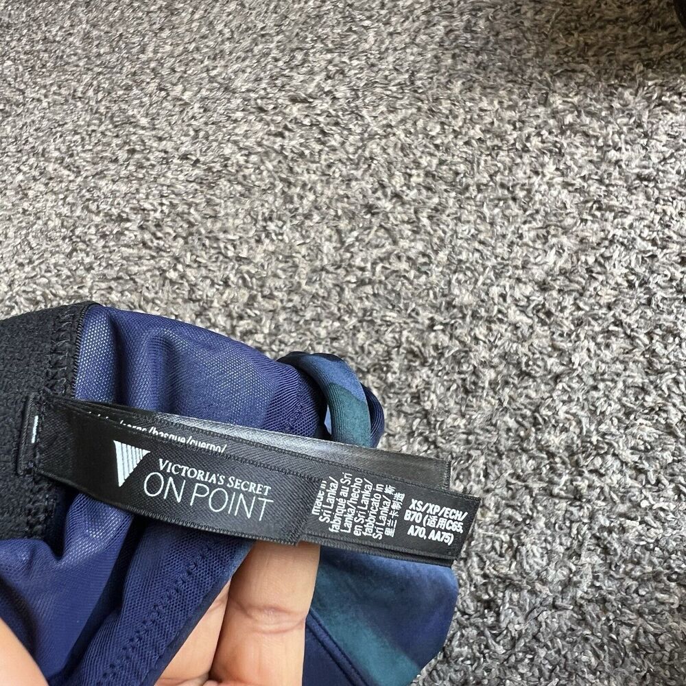 Victorias Secret Flow on Point Strappy Back Minimal Support Sports Bra XS New - Picture 3 of 4